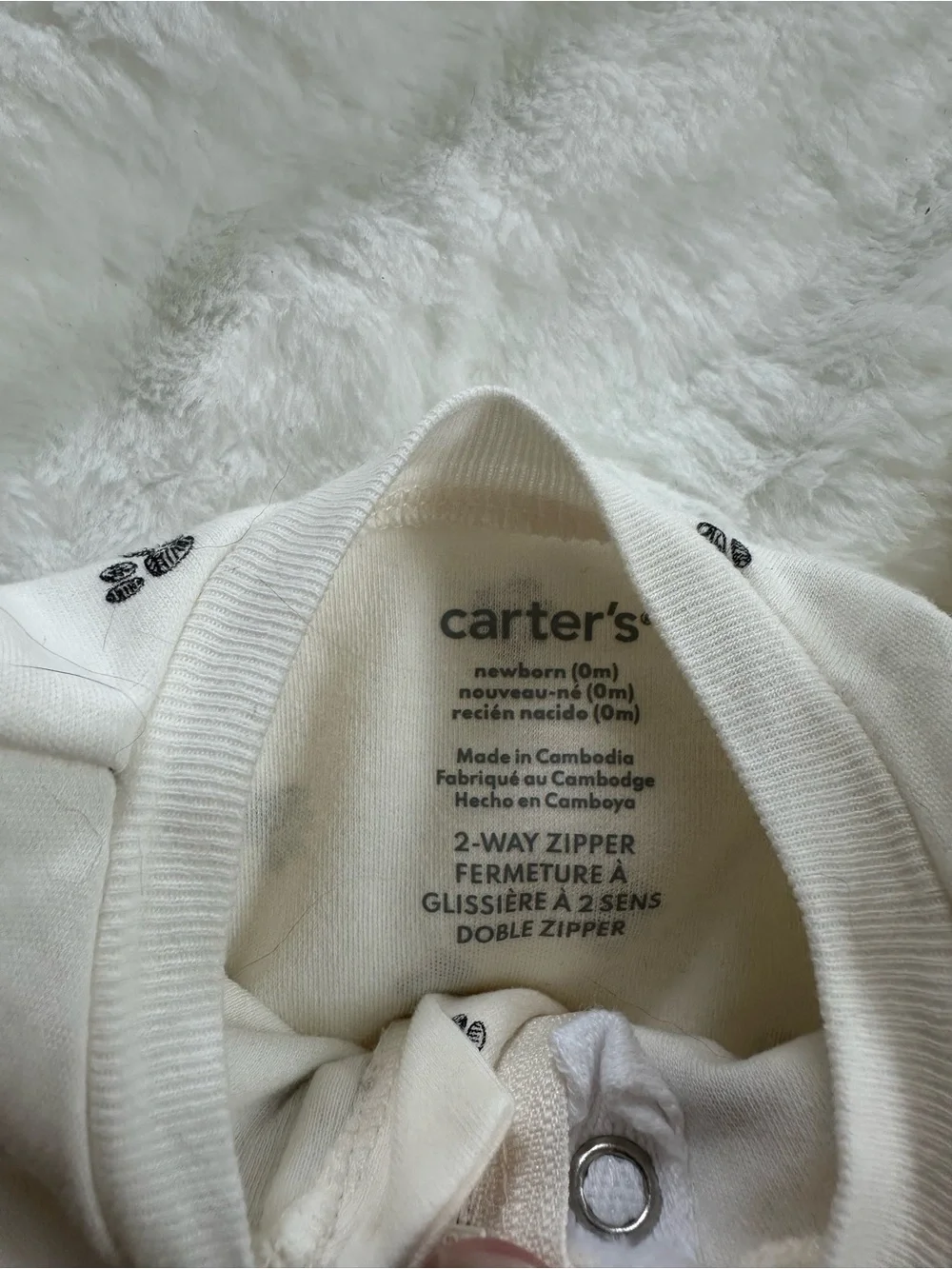 carters nb footed sleeper